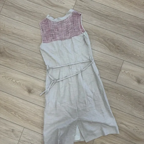 Luca Luca Beige Woven Dress - Picture 5 of 5